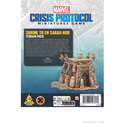 Marvel Crisis Protocol Shrine to En Sabah Nur Terrain Pack